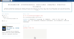 Desktop Screenshot of mirandonsurfboards.blogspot.com