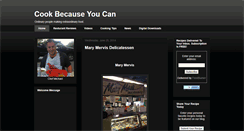 Desktop Screenshot of cookbecauseyoucan.blogspot.com
