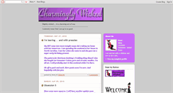 Desktop Screenshot of charmingly-wicked.blogspot.com