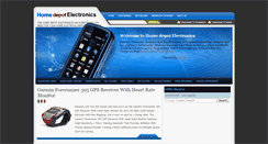 Desktop Screenshot of homedepotelectronics.blogspot.com