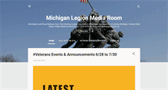 Desktop Screenshot of michiganlegion.blogspot.com