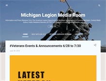 Tablet Screenshot of michiganlegion.blogspot.com