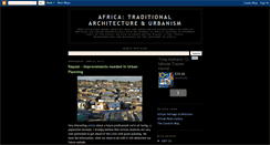 Desktop Screenshot of african-architecture.blogspot.com