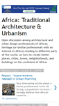 Mobile Screenshot of african-architecture.blogspot.com