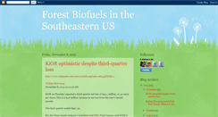 Desktop Screenshot of forestbiofuels.blogspot.com