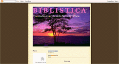 Desktop Screenshot of biblistica.blogspot.com