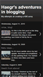 Mobile Screenshot of haegrsblog.blogspot.com