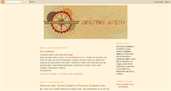 Desktop Screenshot of destino-justo.blogspot.com