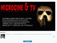 Tablet Screenshot of microcineytv.blogspot.com