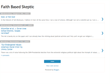 Tablet Screenshot of faithbasedskeptic.blogspot.com