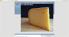Desktop Screenshot of bigfoodnerd.blogspot.com