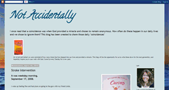 Desktop Screenshot of notaccidentally.blogspot.com