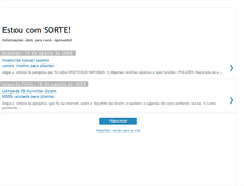 Tablet Screenshot of estou-com-sorte.blogspot.com