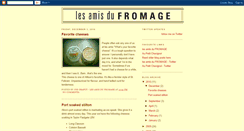 Desktop Screenshot of lesamisdufromage.blogspot.com