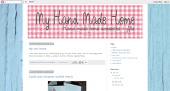 Desktop Screenshot of myhandmadehomes.blogspot.com