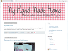 Tablet Screenshot of myhandmadehomes.blogspot.com