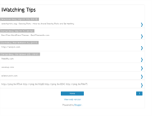 Tablet Screenshot of iwatching-tips.blogspot.com