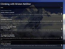 Tablet Screenshot of climbingwithkristen.blogspot.com