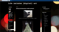 Desktop Screenshot of lifeimitatesdigiart.blogspot.com
