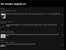 Tablet Screenshot of lifeimitatesdigiart.blogspot.com