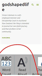 Mobile Screenshot of godshapedlife.blogspot.com