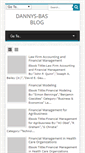 Mobile Screenshot of dannys-bastel-blog.blogspot.com