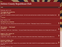 Tablet Screenshot of desotocountyrepublicanclub.blogspot.com