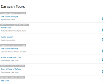 Tablet Screenshot of caravantours.blogspot.com