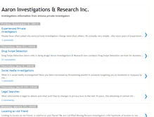 Tablet Screenshot of aaroninvestigations.blogspot.com