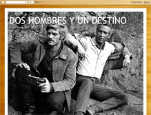 Tablet Screenshot of doshombresyundestino.blogspot.com