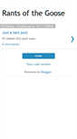 Mobile Screenshot of goose42.blogspot.com