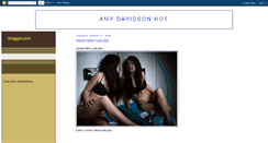 Desktop Screenshot of amydavidsonhot.blogspot.com
