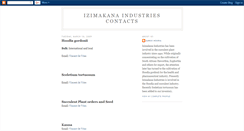 Desktop Screenshot of izimakana.blogspot.com