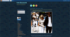 Desktop Screenshot of katebosworthfan.blogspot.com