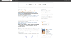 Desktop Screenshot of condensedconcepts.blogspot.com