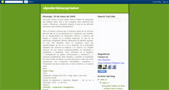 Desktop Screenshot of elpoderdelaexpresion.blogspot.com