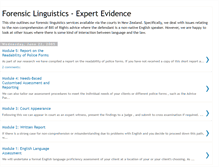 Tablet Screenshot of expertevidence.blogspot.com