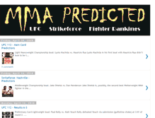 Tablet Screenshot of mmapredicted.blogspot.com