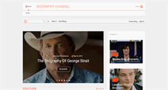 Desktop Screenshot of biography-channel.blogspot.com