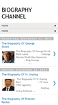 Mobile Screenshot of biography-channel.blogspot.com