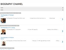 Tablet Screenshot of biography-channel.blogspot.com