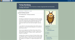 Desktop Screenshot of flyingxiaoqiang.blogspot.com