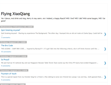 Tablet Screenshot of flyingxiaoqiang.blogspot.com