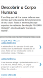 Mobile Screenshot of descobrircorpohumano.blogspot.com