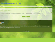 Tablet Screenshot of earningrupee.blogspot.com