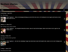 Tablet Screenshot of bedlamdiaries.blogspot.com