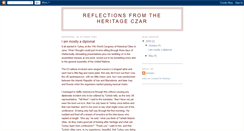 Desktop Screenshot of heritageczar.blogspot.com