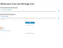 Tablet Screenshot of heritageczar.blogspot.com