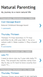Mobile Screenshot of naturalparentingtoday.blogspot.com
