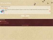 Tablet Screenshot of ipv4vsipv6.blogspot.com